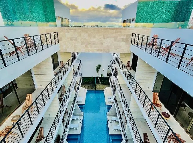 Plunge Pool And Swim-up - Aldea Zama Apartment